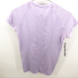 lululemon athletica Tops - Lululemon Athletica Swiftly Tech Tee Lavender lululemon athletica Tops - Lululemon Athletica Swiftly Tech Tee Lavender
